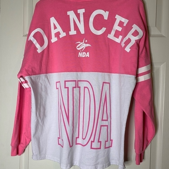 Dance Pink / White Size Medium Shirt - Picture 2 of 3